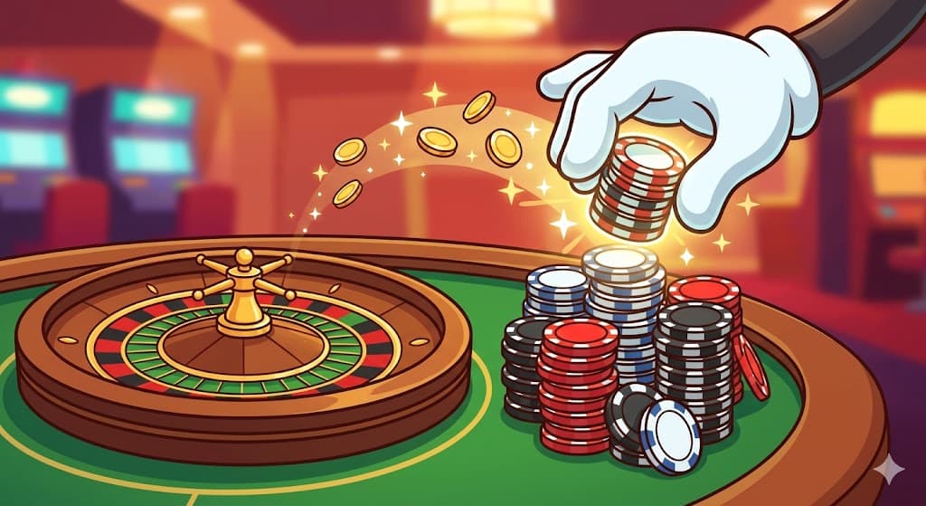 roulette reload bonus concept