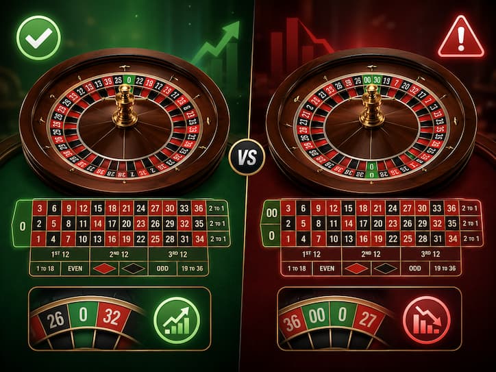 EU Roulette vs AM Roulette
