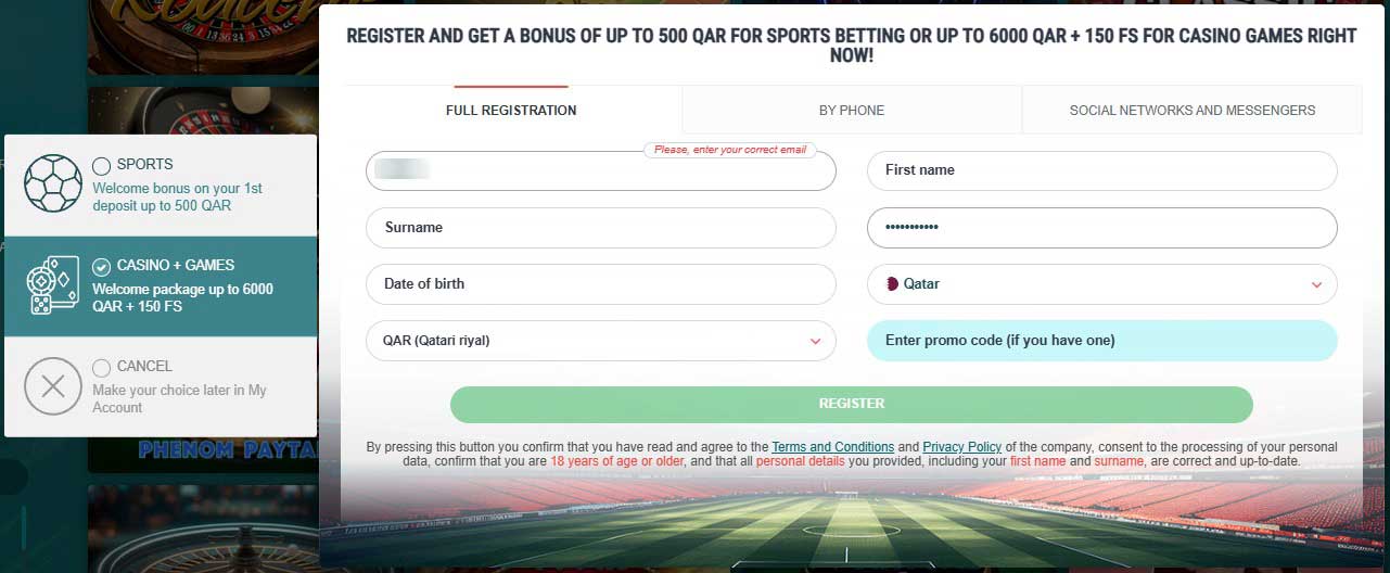 22bet-registration-by-email