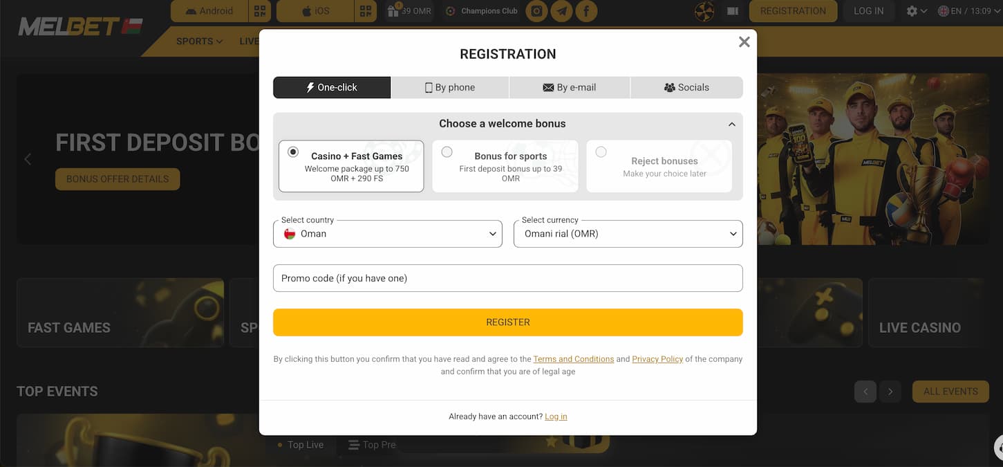 melbet-registration-one-click